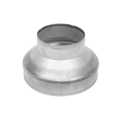 Adapterstück Reduzierstück Verlauf 125mm auf 250mm - GrowXL GmbH