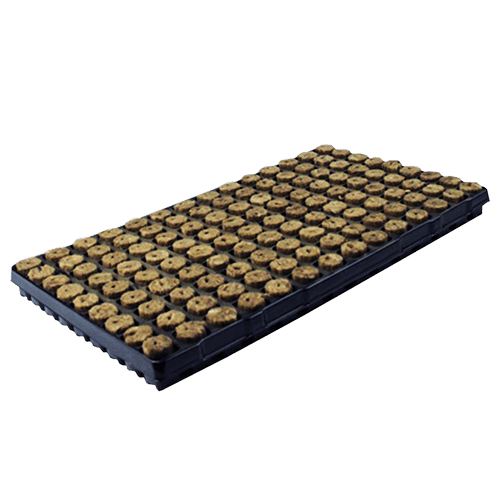 AGRA - WOOL Speedgrow Tablett mit 126 Blöcken - GrowXL GmbH