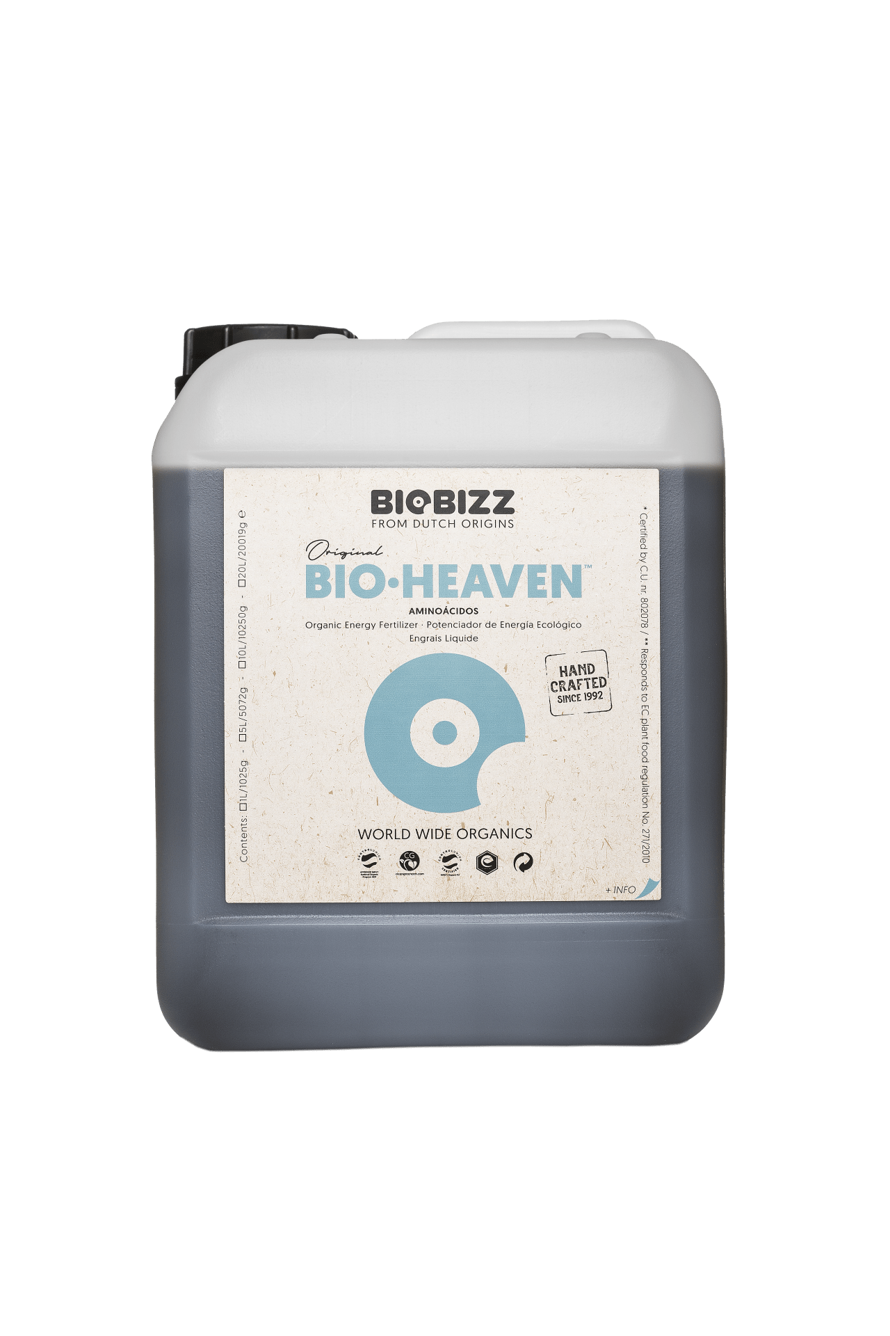 BioBizz Bio - Heaven (organischer Energiedünger) 5L - GrowXL GmbH
