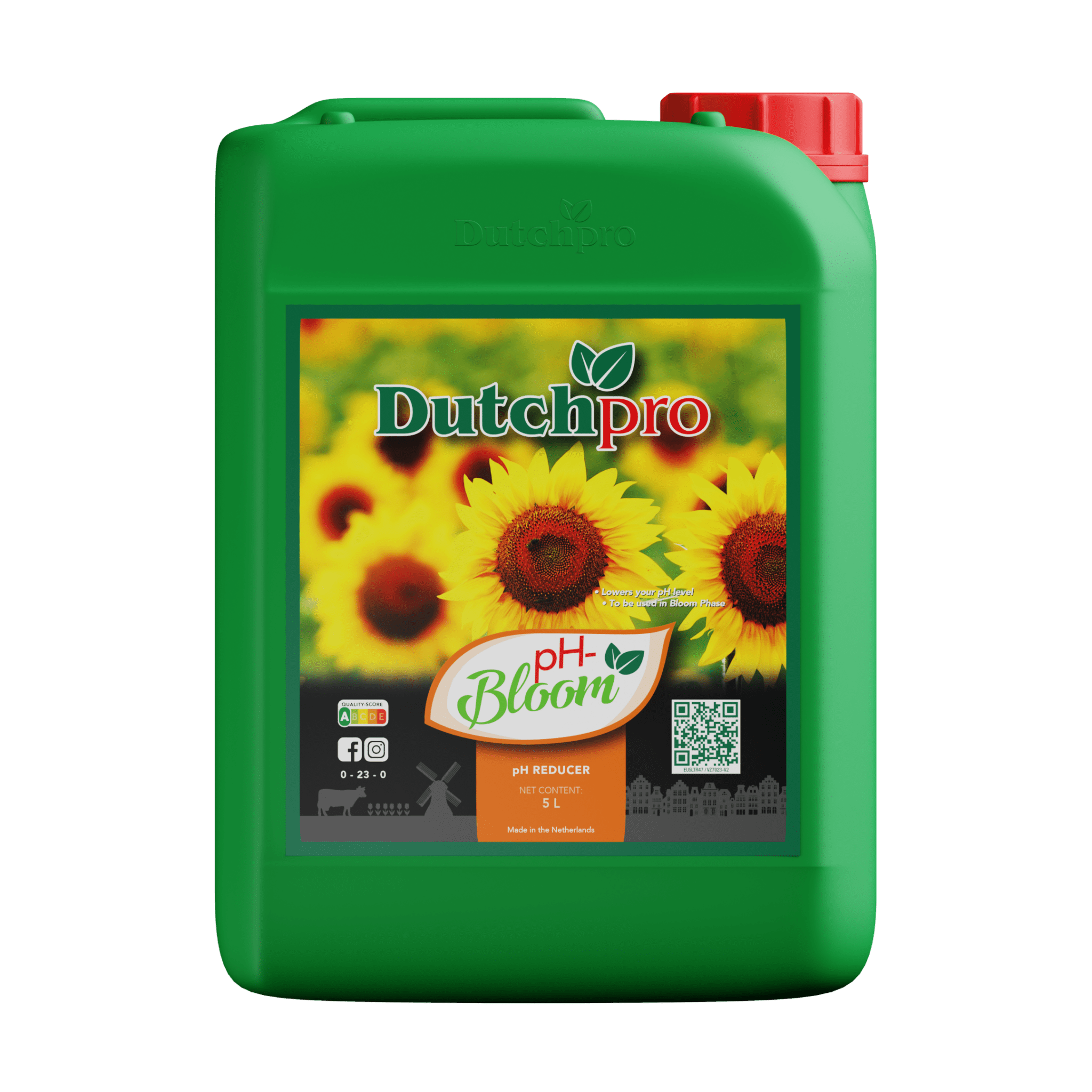 DutchPro pH - Bloom (pH Reduzierer) 5 Liter - GrowXL GmbH