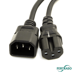 Fertraso IEC - Computerkabel 2 m - GrowXL GmbH