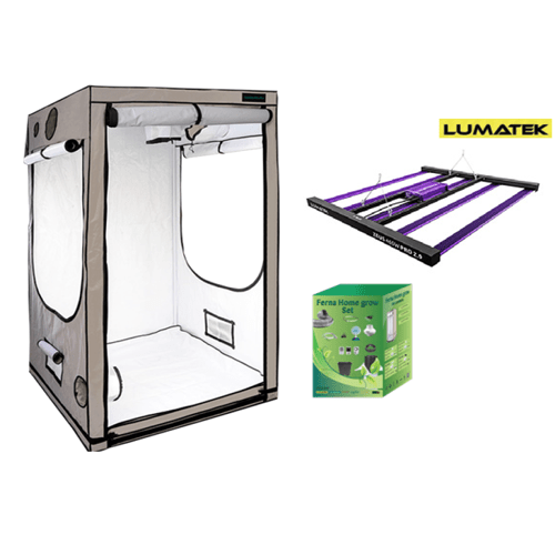 Grow Box Complete 100x100x200cm + Lumatek Zeus 465W Pro - GrowXL GmbH