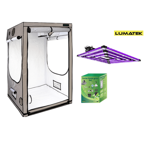 Growbox Growzelt Komplettset 100x100x200cm + Lumatek ATS 300W Pro - GrowXL GmbH