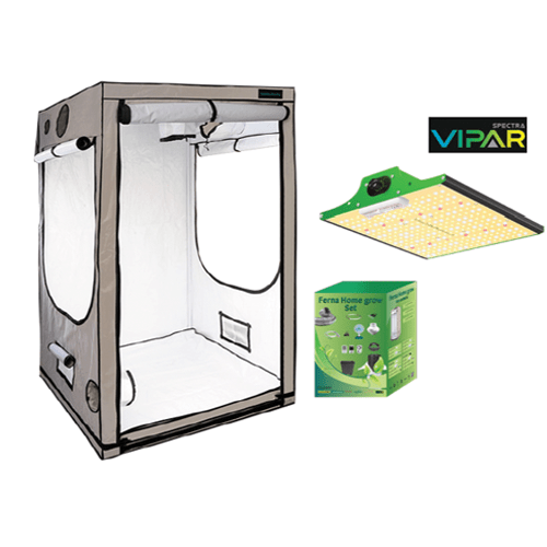 Growbox Growzelt Komplettset 100x100x200cm + Vipar Spectra P600 100W - GrowXL GmbH