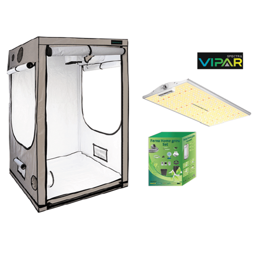Growbox Growzelt Komplettset 100x100x200cm + Vipar Spectra XS 2000 220W - GrowXL GmbH