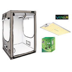 Growbox Growzelt Komplettset 100x100x200cm + Vipar Spectra XS 2000 220W - GrowXL GmbH