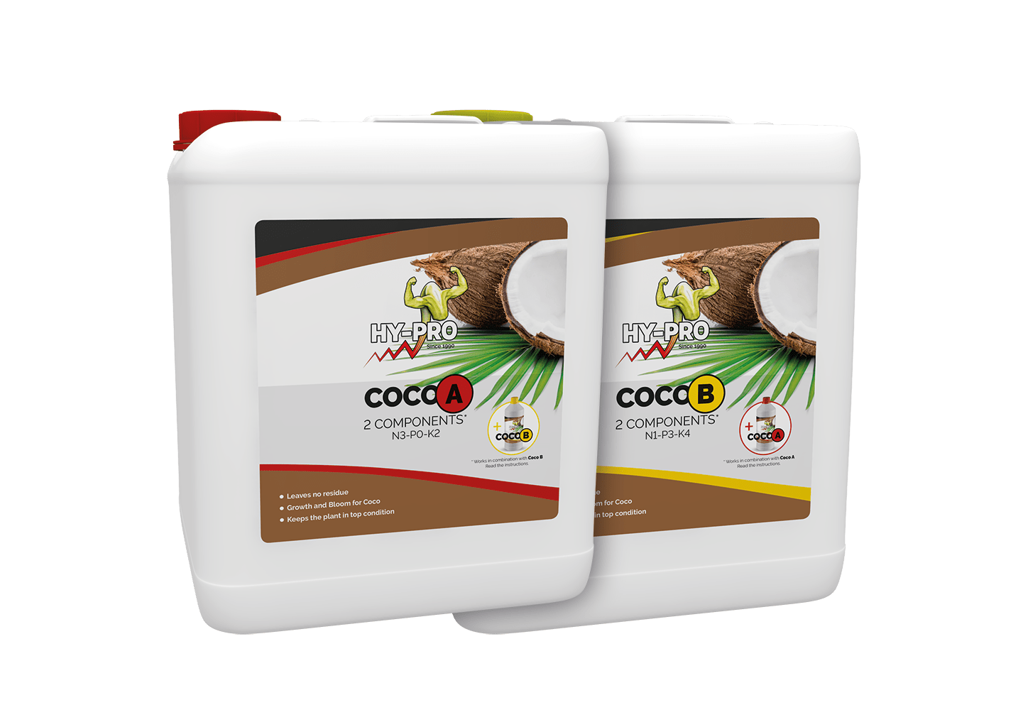 Hy - Pro Coco A & B – je 5 Liter (Zweikomponenten Volldünger) - GrowXL GmbH