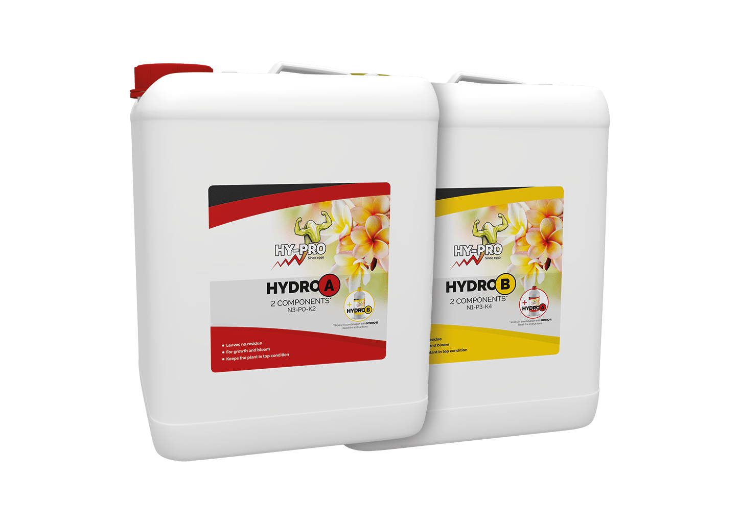 Hy - Pro Hydro A+B je 10L (Zweikomponenten - Dünger) - GrowXL GmbH