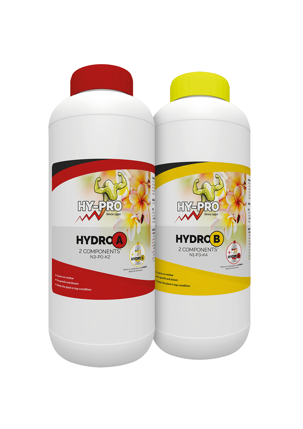 Hy - Pro Hydro A+B je 1L (Zweikomponenten - Dünger) - GrowXL GmbH