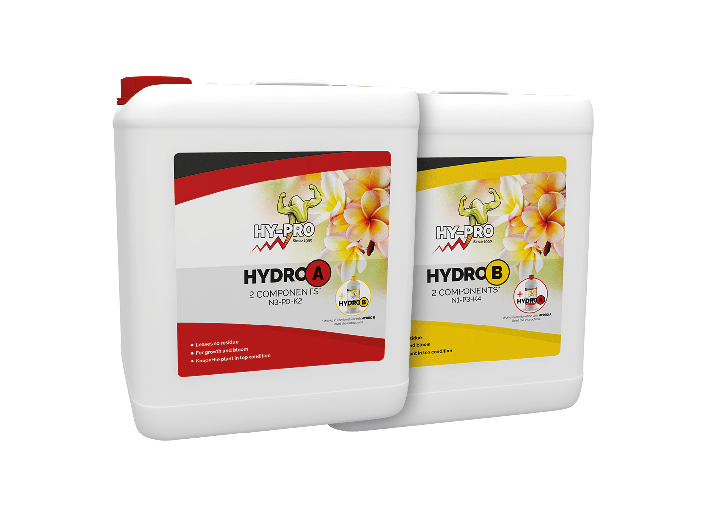 Hy - Pro Hydro A+B je 5L (Zweikomponenten - Dünger) - GrowXL GmbH