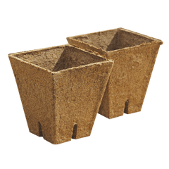 Jiffy Wachstums Topf löslich 8x8x8cm - GrowXL GmbH