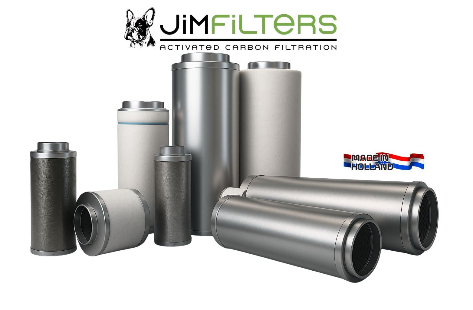 Jim Filters Heavy Serie – Aktivkohlefilter für Lüftungsanlagen (1250 – 3750 m³/h) - GrowXL GmbH