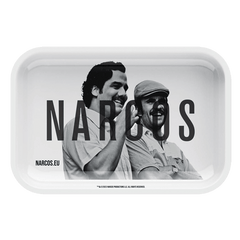 Narcos Rolling Tray Mischschale medium weiss 28x18,8x3,5cm - GrowXL GmbH