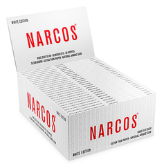 Narcos Slim White Edition Blättchen 50St. je Paket - GrowXL GmbH