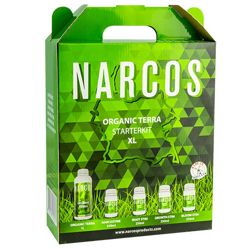 Narcos Starterkit Organic Terra XL per Paket - GrowXL GmbH