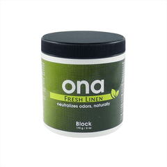 Ona Block Fresh Linen 170g Geruchsvernichter - GrowXL GmbH