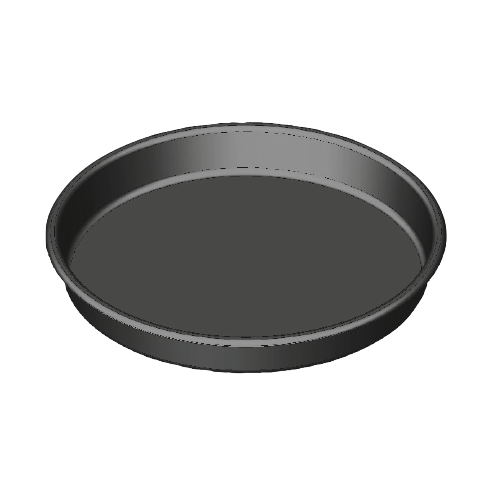 Untersetzer Auffangbehälter rund 35 cm Ø 5cm hoch - GrowXL GmbH