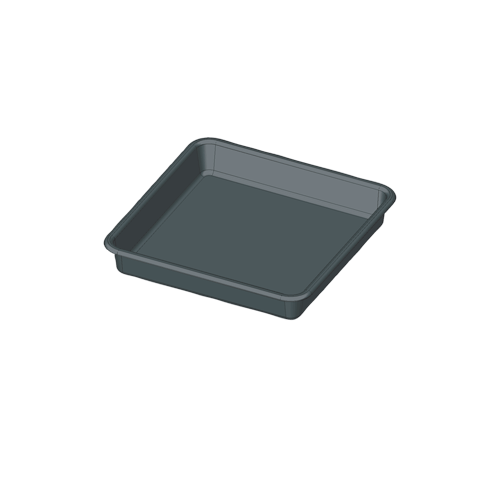 Untersetzer Sammelbehälter quadratisch 3,5L 14x14x2,5cm - GrowXL GmbH