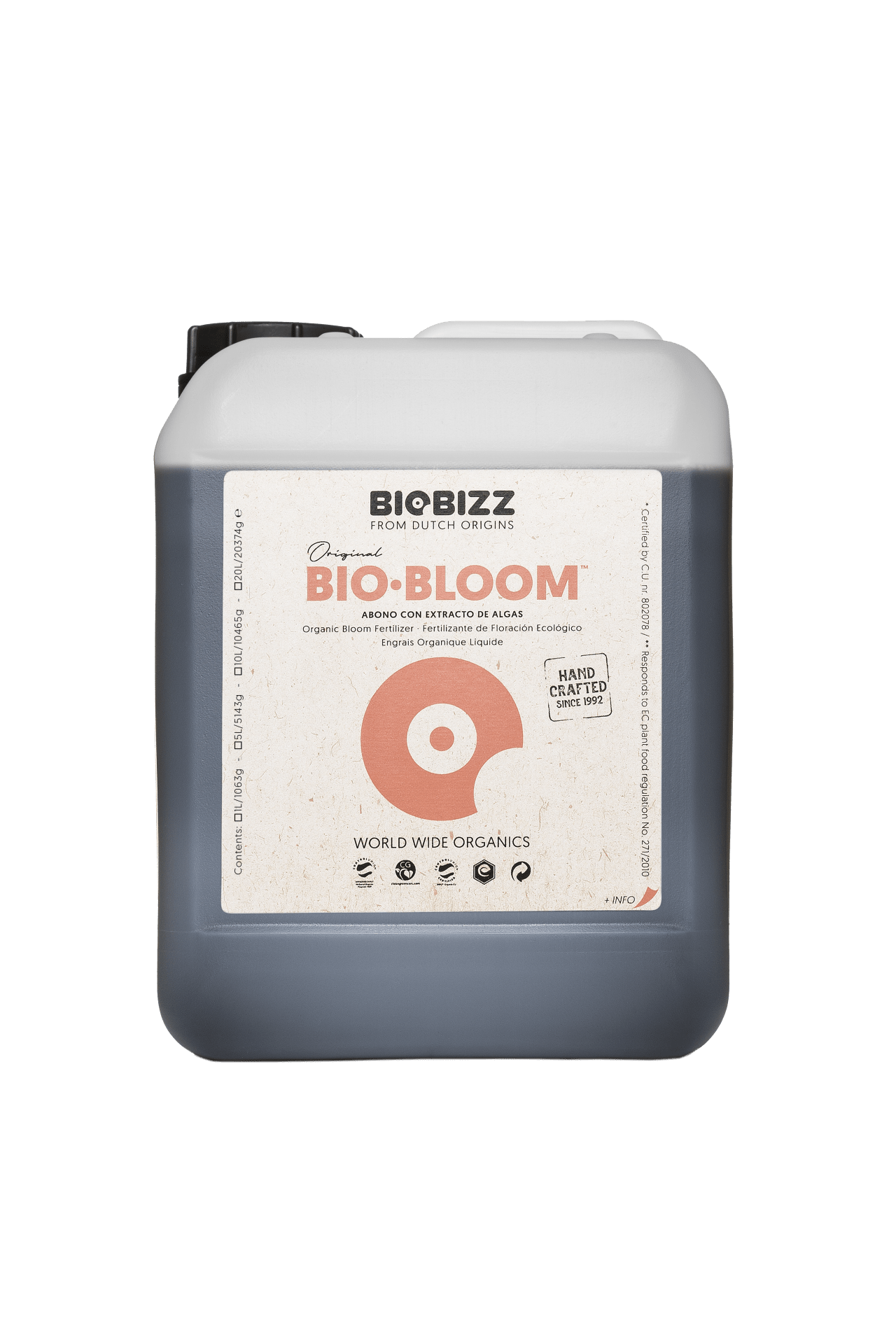 BioBizz Bloom Blütedünger 5L - GrowXL GmbH