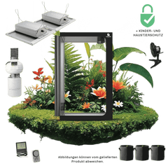 Caluma Growset Ambient (60 x 120 cm, 2 x 150 W Premium - Lüftungsset) - GrowXL GmbH
