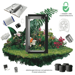 Caluma Growset XL (120 x 120, 320 W Premium - Lüftungsset) - GrowXL GmbH