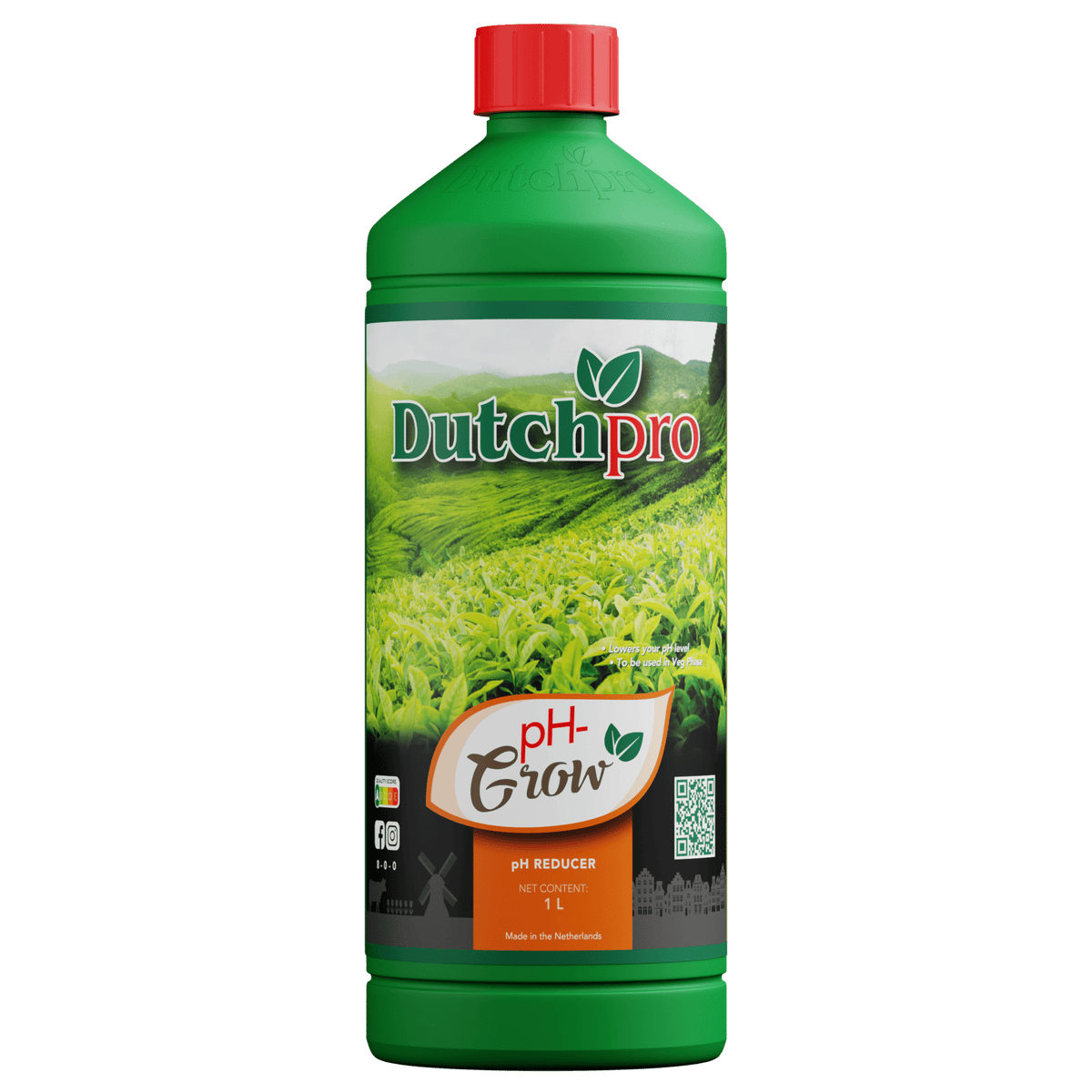 DutchPro pH - Grow (pH Reduzierer) 1 Liter - GrowXL GmbH