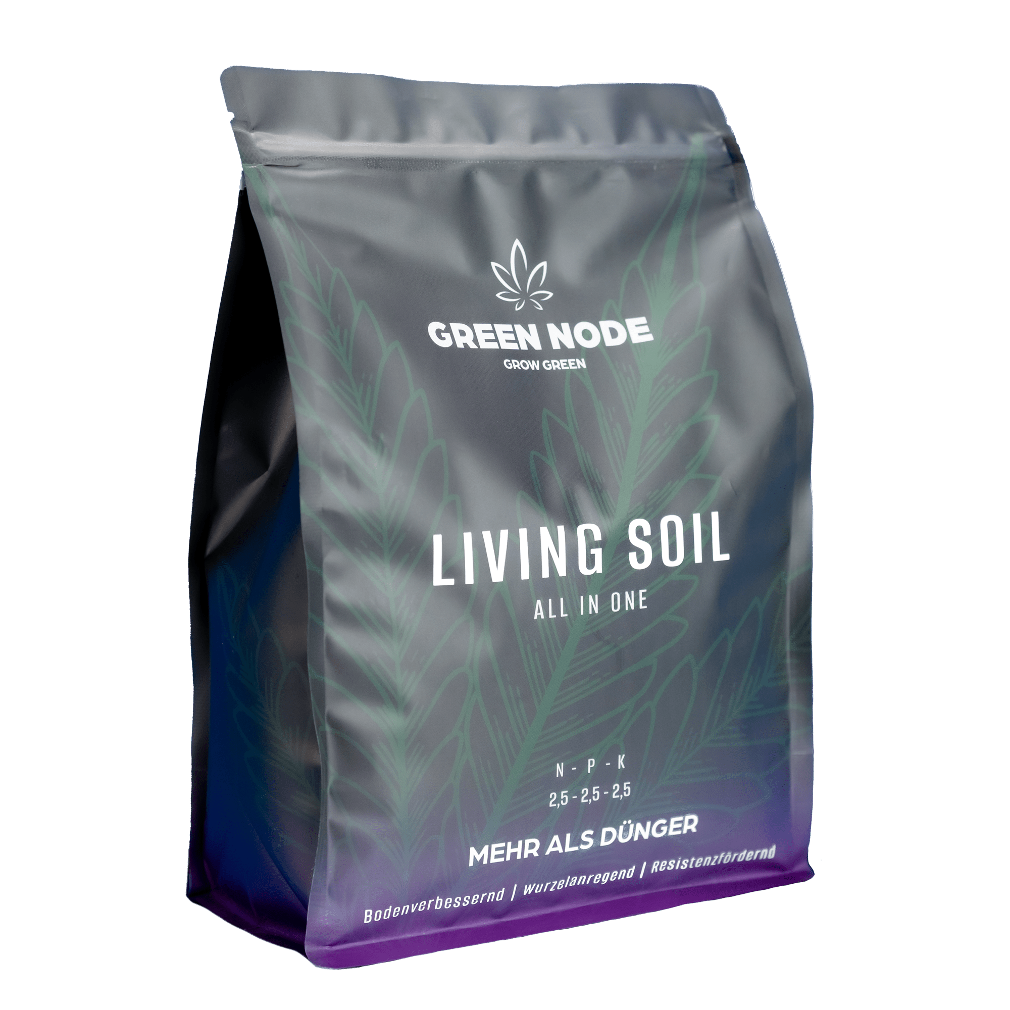 Green Node Living Soil All - in - One Dünger 3 kg - GrowXL GmbH