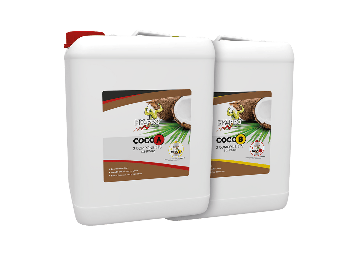 Hy - Pro Coco A & B – je 10 Liter (Zweikomponenten Volldünger) - GrowXL GmbH