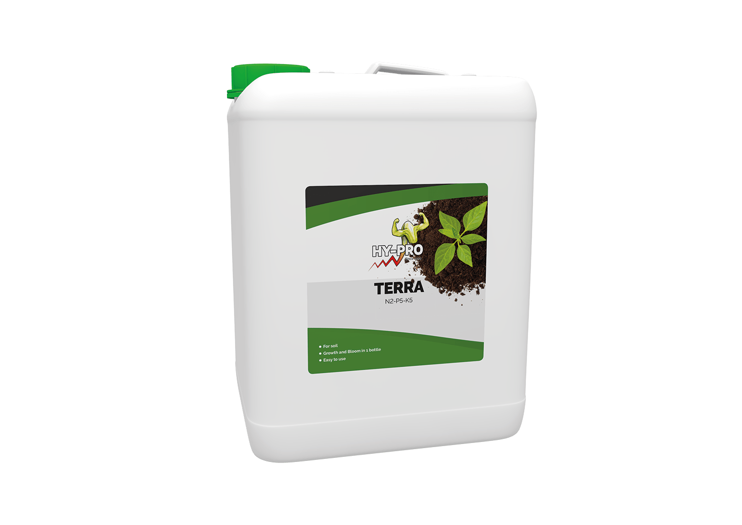 Hy - Pro Terra – 10 Liter Volldünger für Wachstum und Blüte - GrowXL GmbH