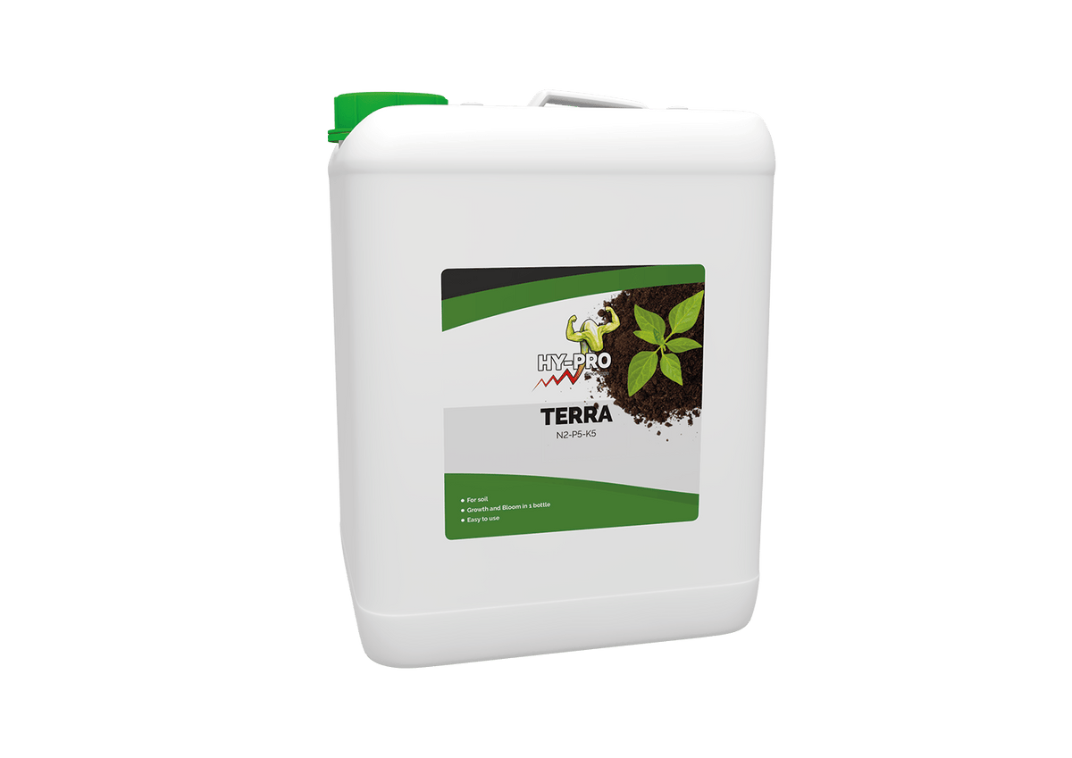 Hy - Pro Terra – 10 Liter Volldünger für Wachstum und Blüte - GrowXL GmbH