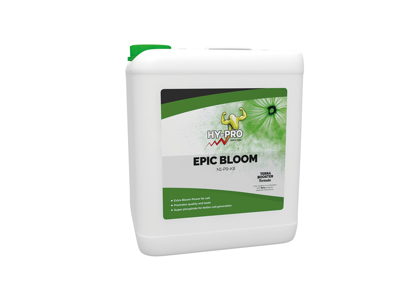 Hy - Pro Terra Epic Bloom - 5 Liter Leistungsstarker Blühbooster für Erde - GrowXL GmbH