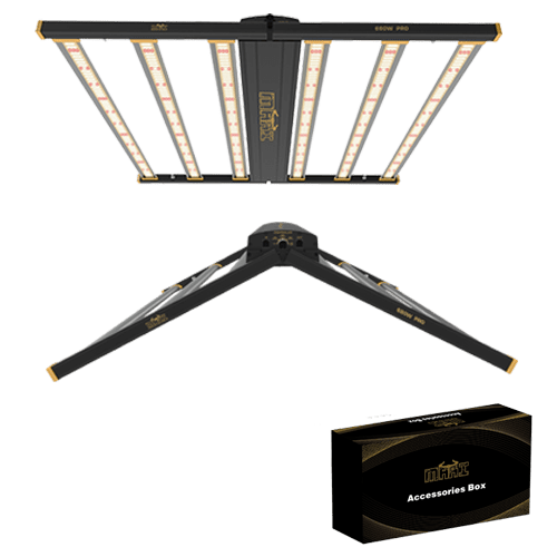 Mari Pro LED 680 W Full Spectrum and Dimmable, 2,9 umol Größe 99x99cm - GrowXL GmbH