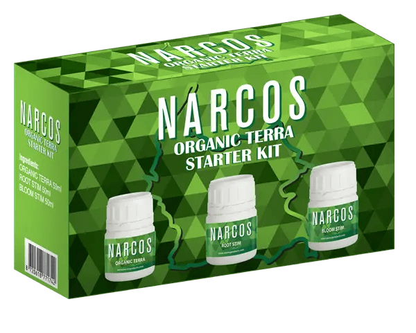 Narcos Starterkit Organic Terra 50ml Wurzelstimulator Blumenstimulator - GrowXL GmbH
