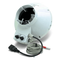 Vents Lüftungsöffnungen VK 125Un 355m3 mit Geschwindigkeitsregelung und Temperaturregelung Sensor - GrowXL GmbH
